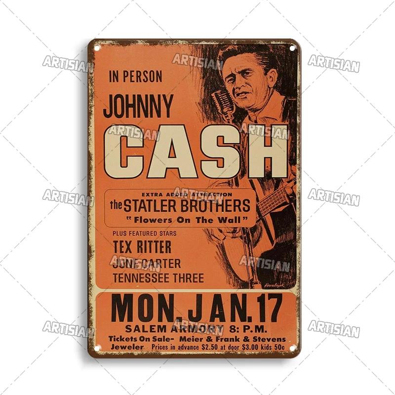 Rock & Roll  Retro Metal Plaque Rock Metal  Sign Music Vintage Plate  Weathered Bar Cafe Club Industrial Decor Retro Wall Plate