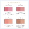 Naturaglace Cheek Blush N 03 Apricot Orange with Cheek Skincare Organic Brush, Blush, Soap-Removing, Plant-Based Ingredients,