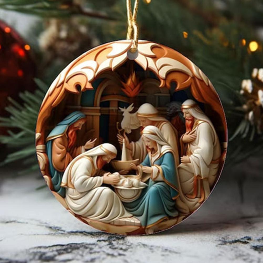 Рождественский Праздник Рождественский Шар 2025 Коллекционный Шар Издание 2025 Элегантный Декор для Дома Отражающий Свет