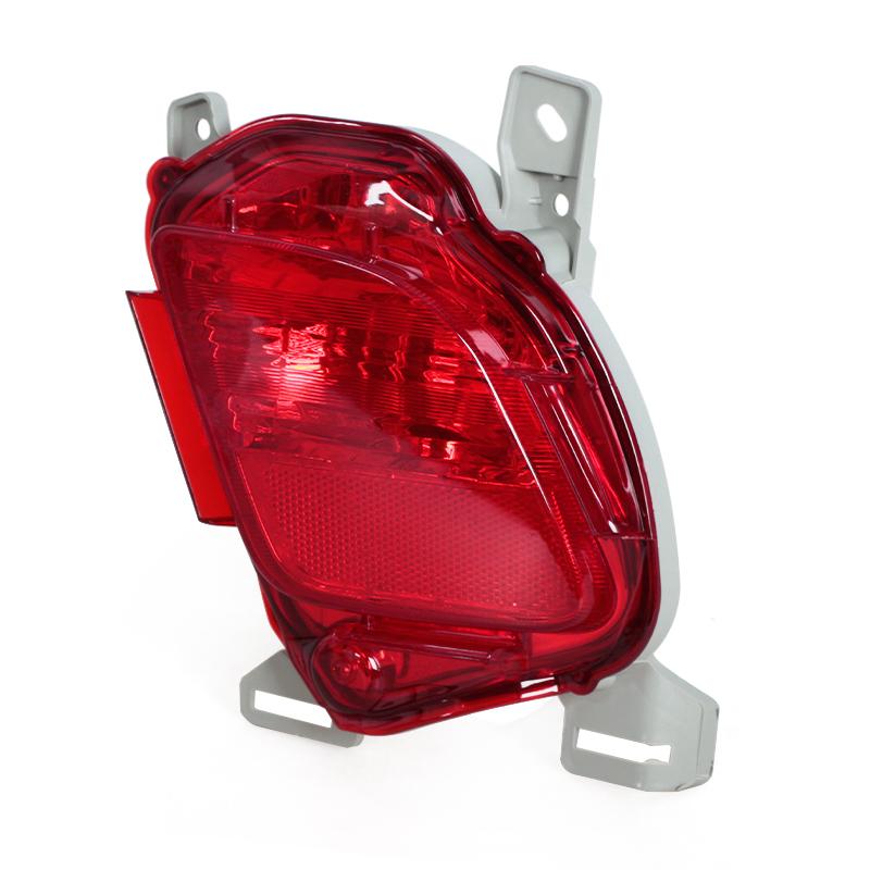 For Toyota Highlander 2015- Car Rear Bumper Tail Parking Brake Light Warming Turn Signal Reflector Lamp Cover No Bulb