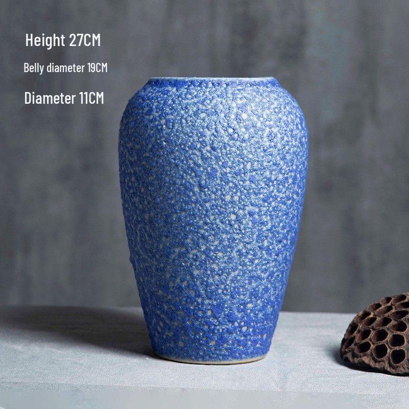 Керамическая декоративная ваза для цветов