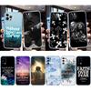 Bible verse Jesus Cross Transparent Phone Case for Motorola Moto Edge 20 30 40 50 S30 Fusion Ultra Pro Neo Lite + G200 G23