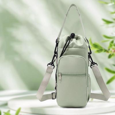 Schutzhülle für Outdoor-Flaschen, Handytasche, kleine Umhängetasche, Reisetasche mit Tasche für Wasserbecher, Flaschenzubehör