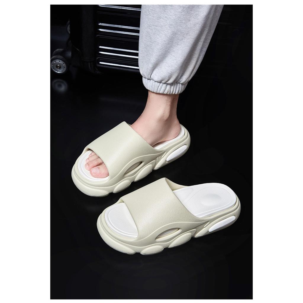 Thick Soled, Men's Slippers, Summer, Height Increasing, Wear-resistant, Non Slip, Home Slippers, Sandals, Sandals