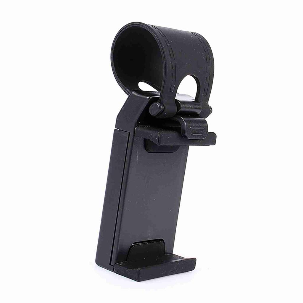 Universal Car Phone Holder Mounted on Steering Wheel Smart Mobile Phone Clip Mount Holders