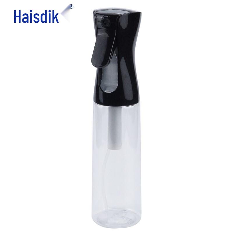 Haisidike Continuous Fine Mist Spray Bottle 300ml прозрачный черный