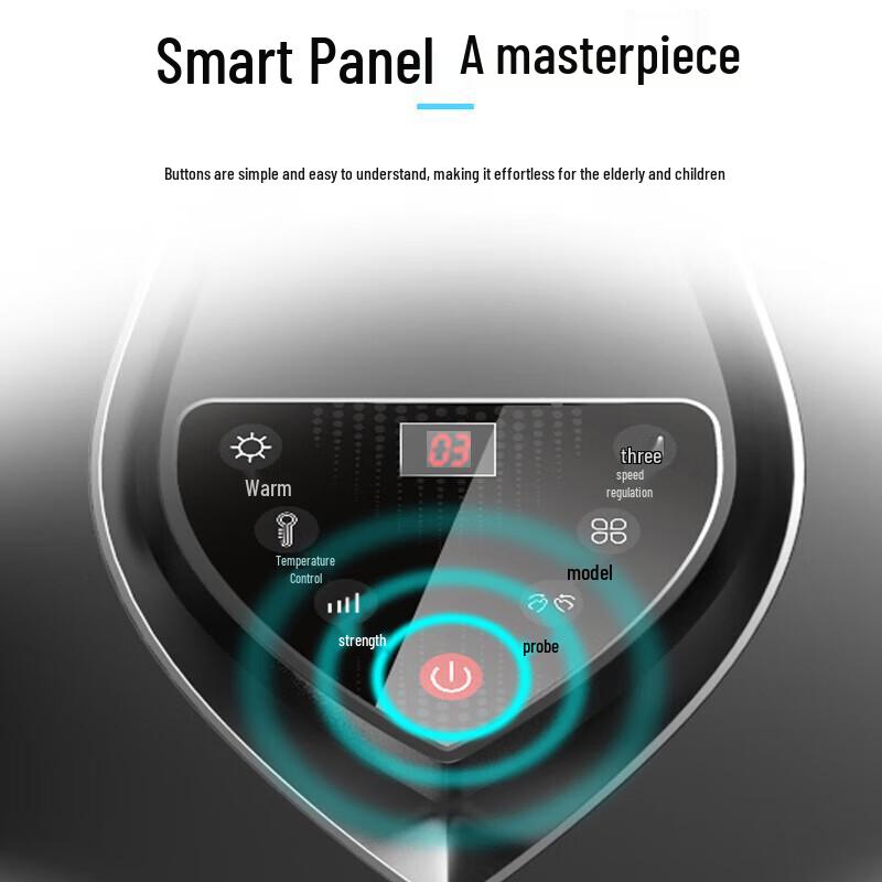 Jiashengda Airbag Heat Foot Massager CN plug (adapter included)