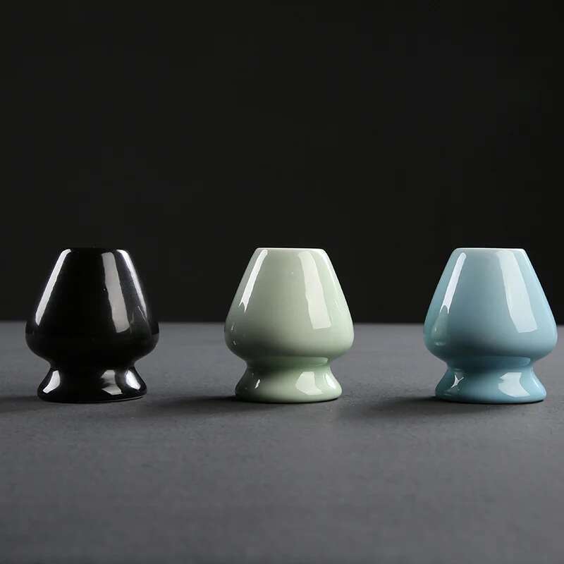 New Japanese Ceremony Matcha Suit Whisk Matcha Green Tea Chasen Holder Stand Bowls Tray Plate Accessories Teaware Matcha Tools