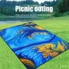 Picknickdecken Stranddecke Maschinenwaschbar Wasserdicht Outdoor-Matte für Camping Park Reisen Gras