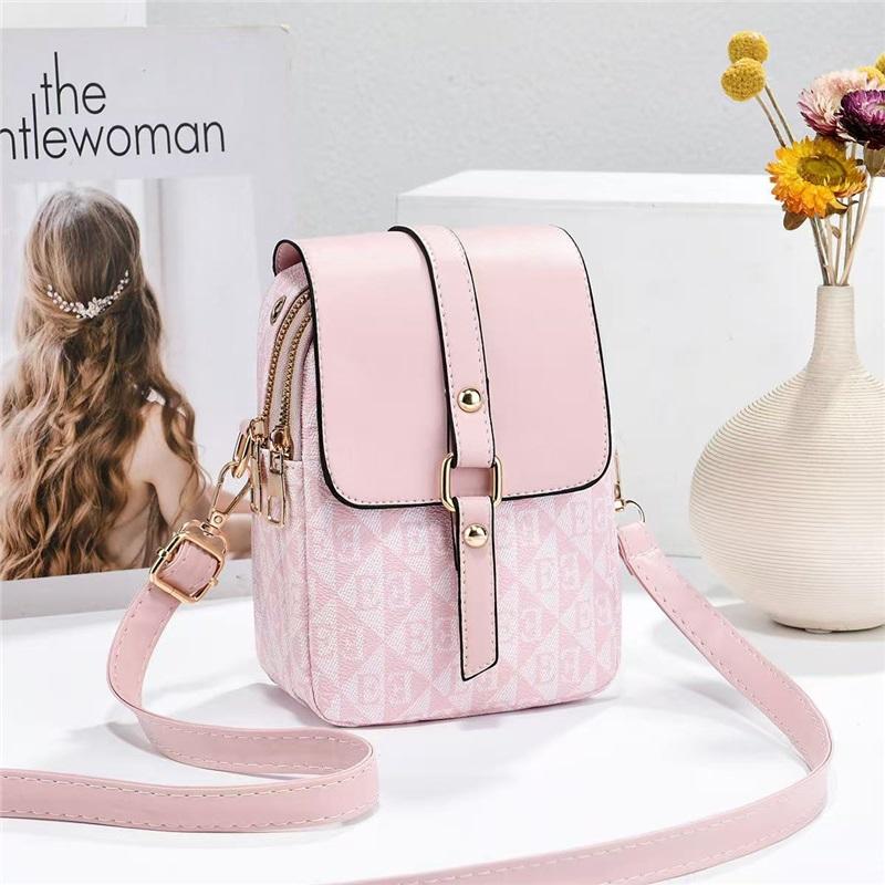 Popular Fashion Print Small Handbag For Ladies, All-Match Stylish Single Shoulder Crossbody Phone Pouch