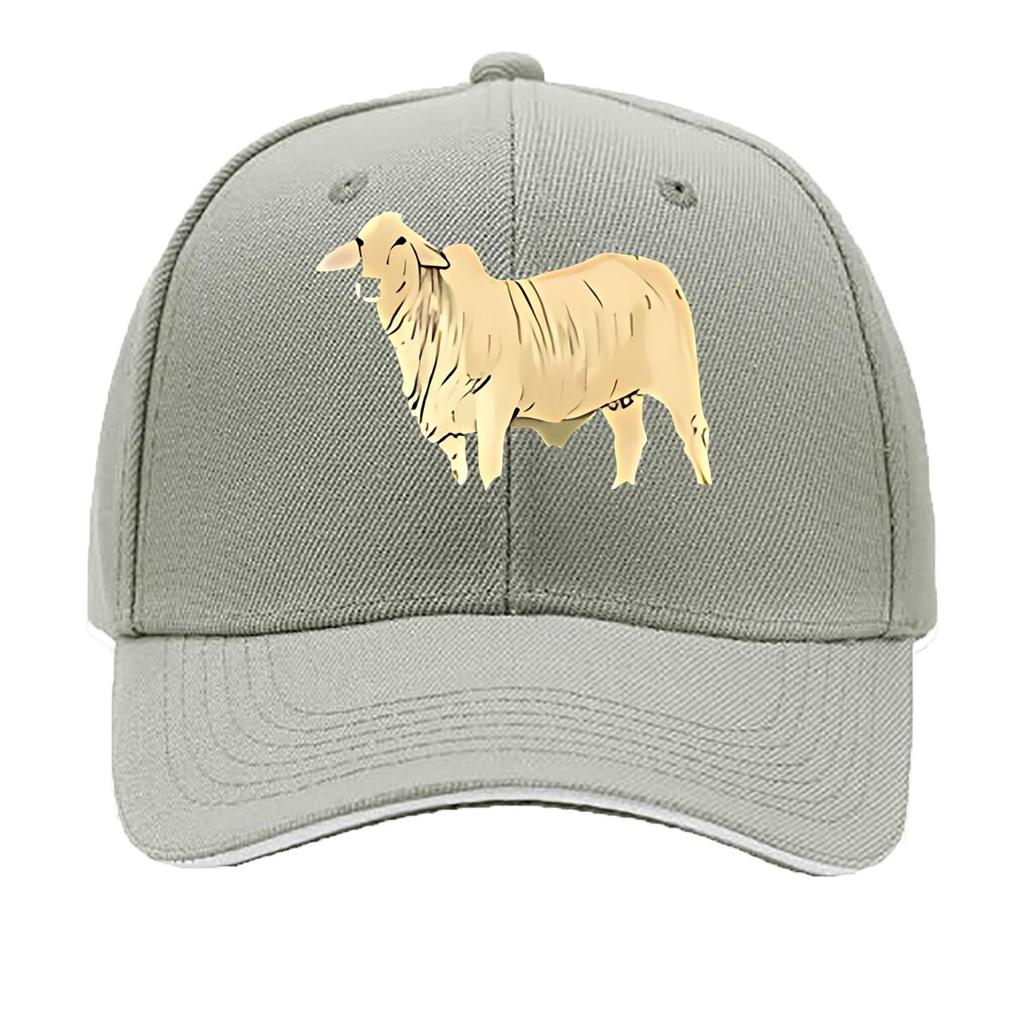 Minimalist Cow Art Print Home Decor Hip Hop Hat Fashion Outdoor Sports Sandwich Baseball Cap