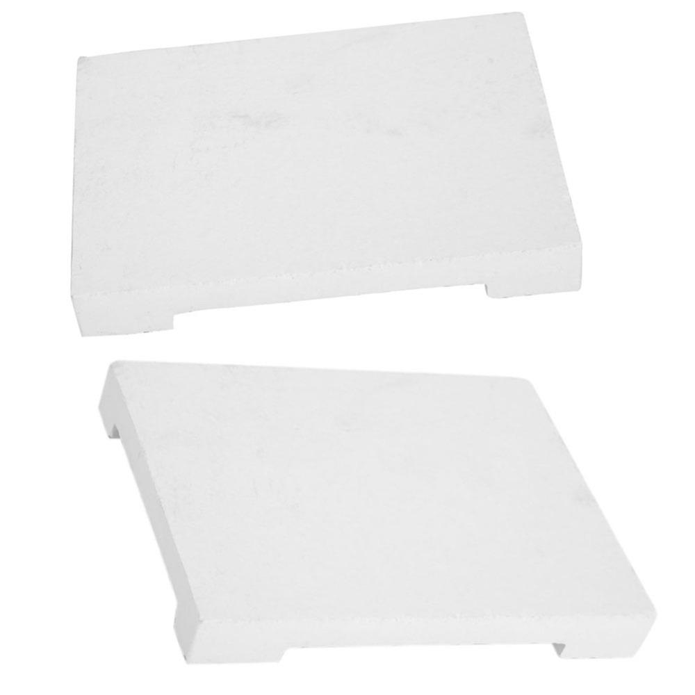 Four Corner Refractory Brick High Temp Resistant Welding Table Heat Insulation Pad  Silver Welding