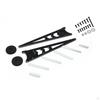 Aluminum Alloy Tail Wheel Wheelie Bar Adjustable RC Car Accessories Parts for Slash 2WD