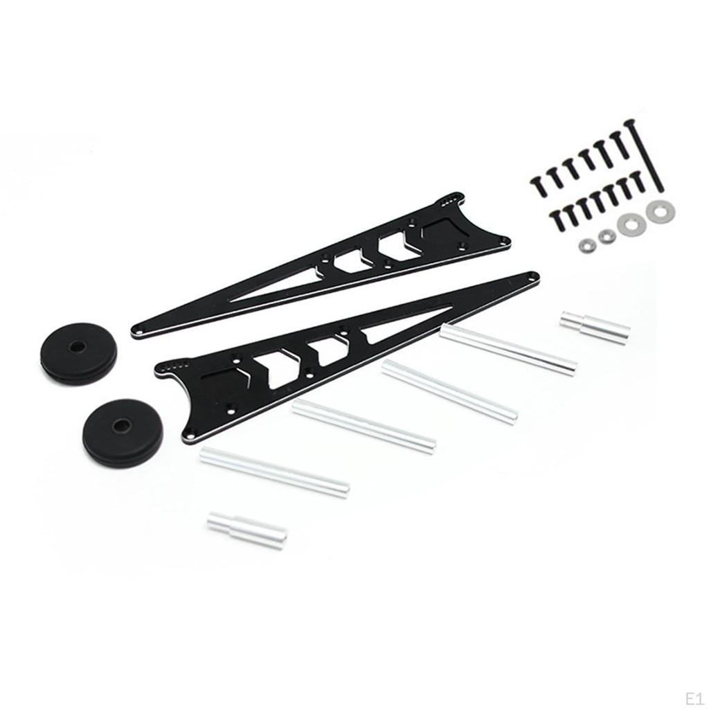 Aluminum Alloy Tail Wheel Wheelie Bar Adjustable RC Car Accessories Parts for Slash 2WD
