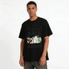 Welcome Back To School Stationery Print Casual Crewneck Top Pure cotton T-shirt