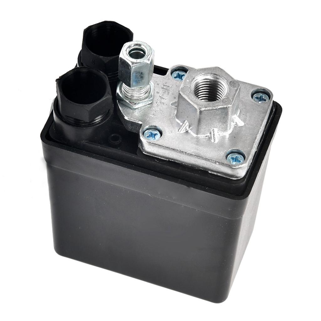 Automatic Air Compressor Pressure Device with Safety Feature and Strong Metal Frame Suitable for Production Applications