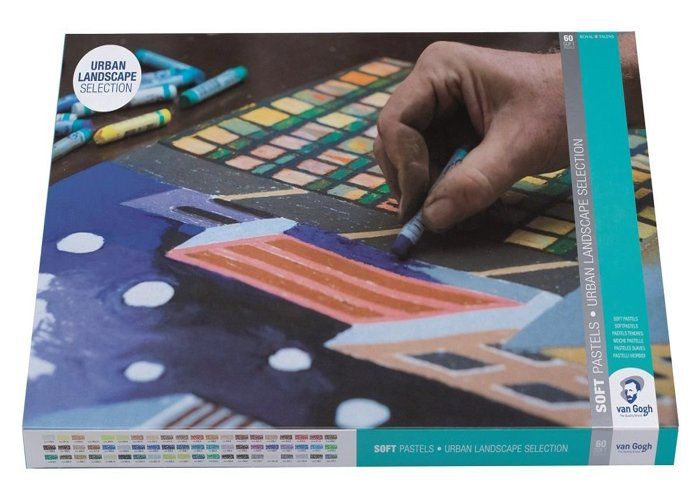 Pastels - craie d'art Van gogh softpastel 60 kleuren - landschap