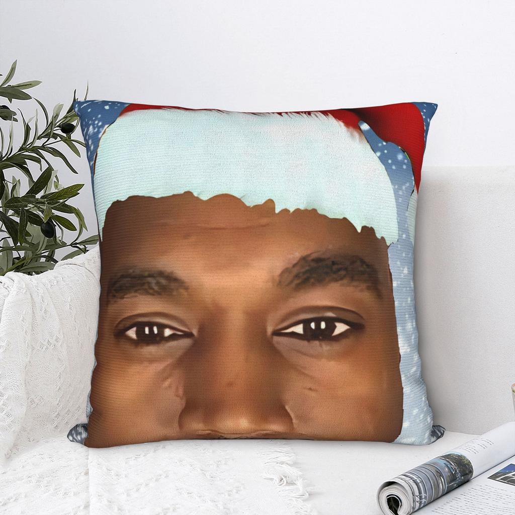 Kissenbezug Kanye Meme Weihnachten Vintage Kissenbezug für Sofa Schlafzimmer Heimdeko Kissenbezüge
