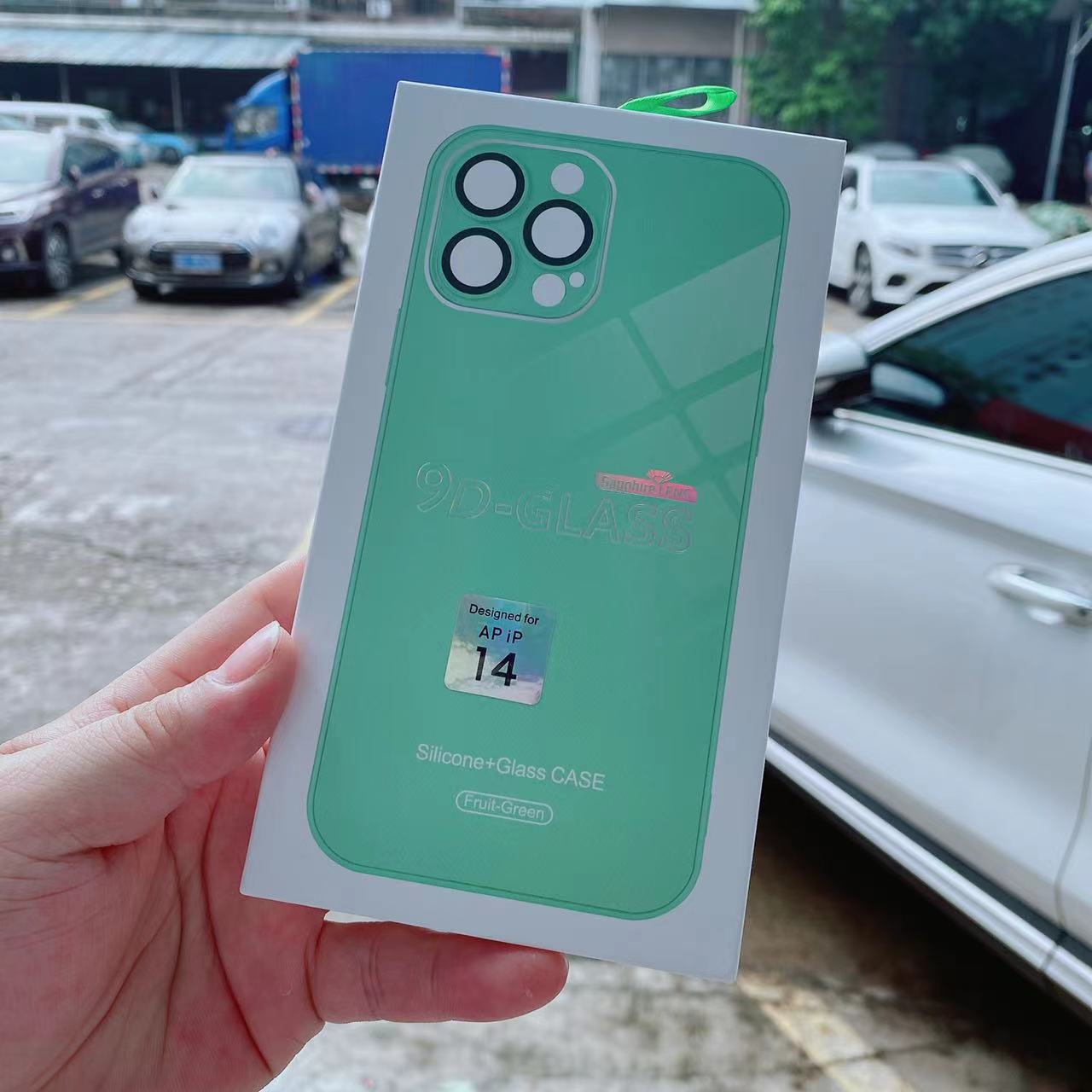 

9D силіконові скляні чохли для iPhone 14 13 12 11 15 Pro Max 15 Pro 14 15 Plus Дзеркальні скляні чохли для телефонів із плівкою для об’єктива камери iPhone 14 Pro Max