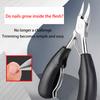 Professional Nail Clippers, Correction Thick Nails Ingrown Paronychia Trimmer, Edge Cutter, Manicure Scissor Pedicure Tool