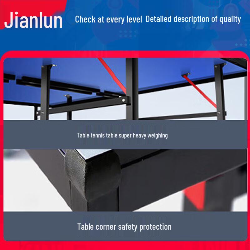 JEEANLEAN Foldable Ping Pong Table