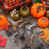 Herbstliche Bastelarbeiten wie abgebildet Künstliche Kürbisstiele Einfaches Befestigungsdesign Perfekt für Thanksgiving Für Halloween-Dekor
