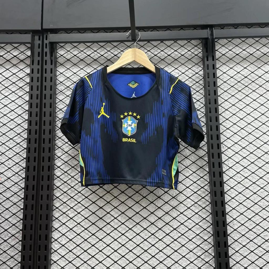 Maglia Mondiali 2026 Donna Versione Fan stesso stile Maglia Calcio, stile corto, crop top