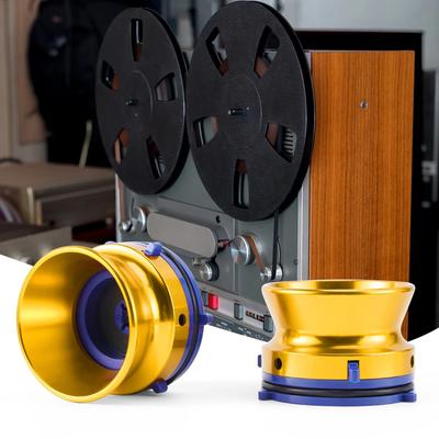 1 para 1/4 10 cali Otwierak do Studer ReVox Aluminiowy Kubek Ładowarka Bęben Magnetofonowy Adapter Piasty NAB Uniwersalne Urządzenie Ładujące