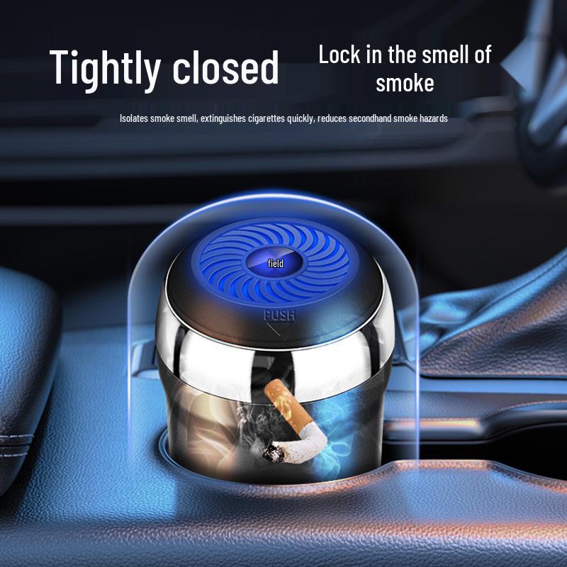 Lincoln Ambient Light Car Ashtray for MKZ, Continental, MKC, Nautilus, Aviator, Navigator