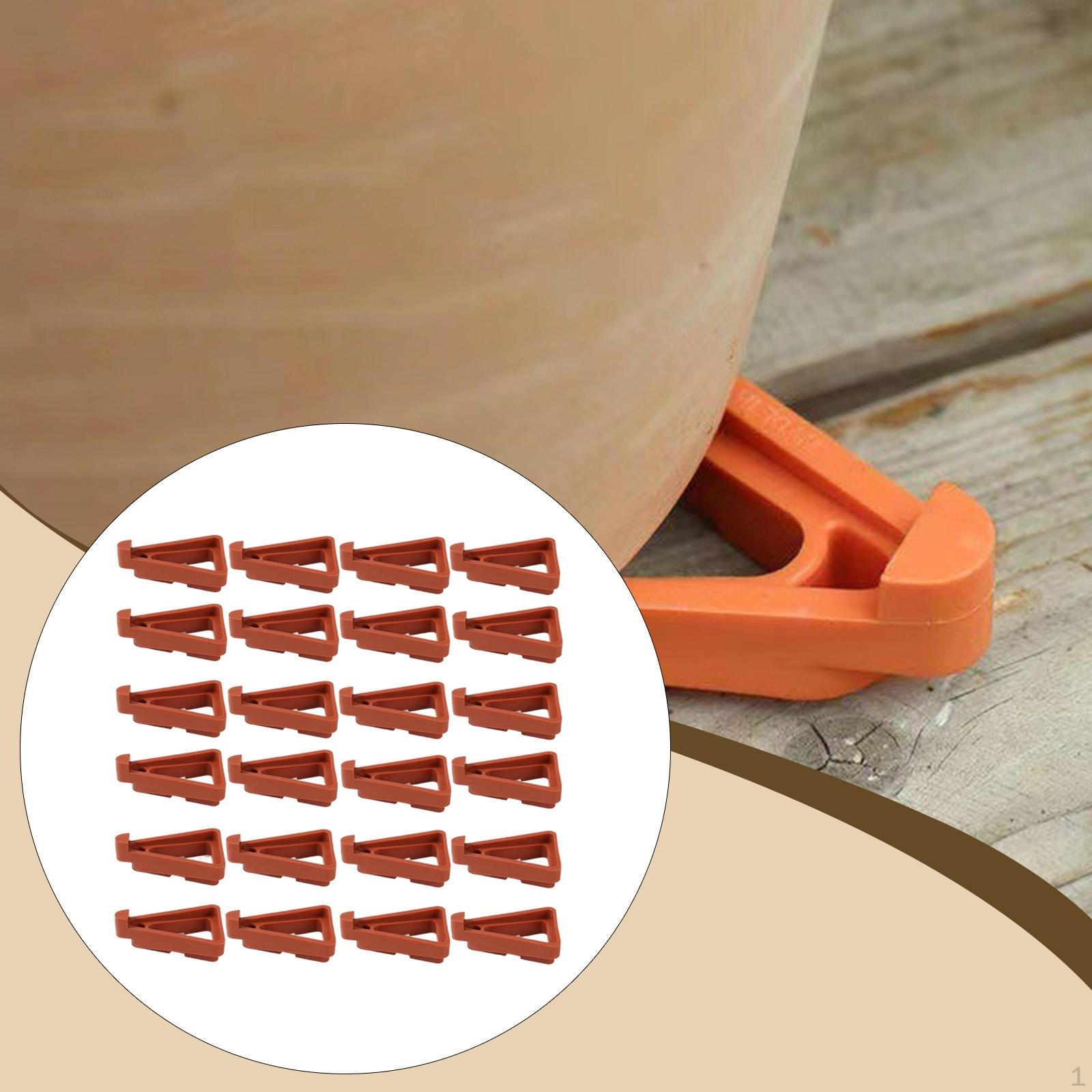 

Supports, Triangular to Improve Ventilation And Protect Your Soil, for Red 7x5.5x2cm
