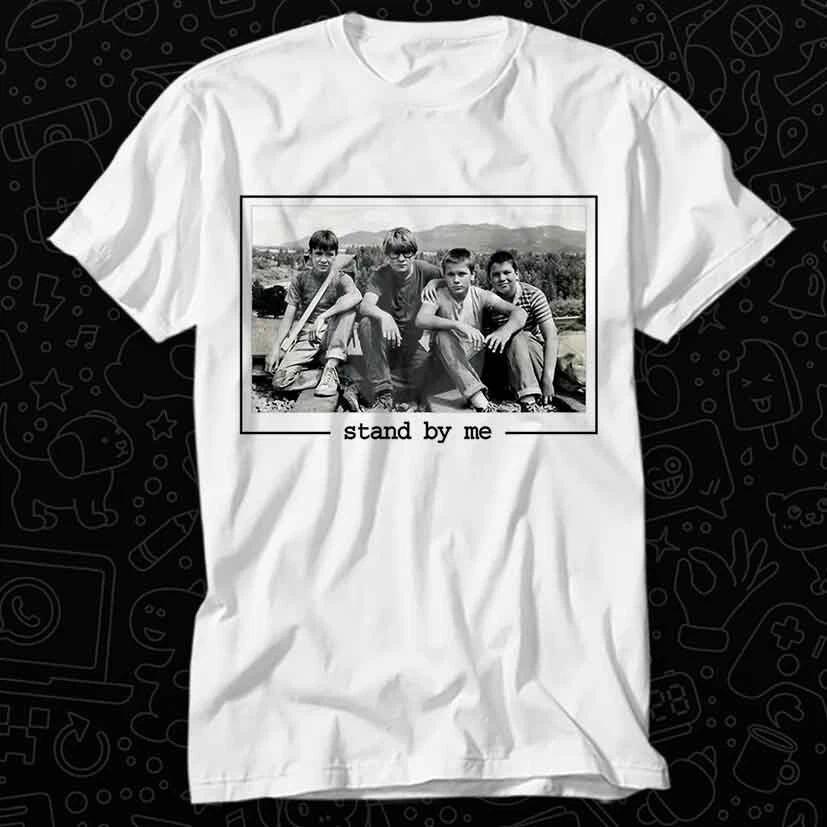 Stand By Me Movie Parody Fun Poster Vintage Retro Tee Best Seller T Shirt 129 XL