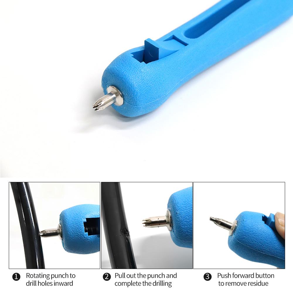 4mm Push-Needle Punching Tool Water Pipe Hole Manufacturing Convenient Operate Accessory Supplies