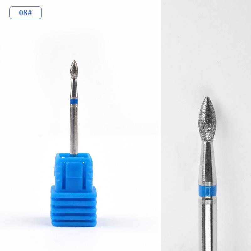 Ceramic Carbide Nail Drill Bits Milling Cutter For Manicure Set Mill Brush Manicure Machine Accessories for Removing Gel Varnish