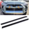 JDMCAR Front Center Grille Ert Cover Trim Compatible with 2024     Toyota 4Runner Accessories ABS Middle Grille Ert Cover Strips (Matte Black)