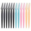 Eyebrow Shaver - Reusable, Portable Hair Trimmer With Protective Case For Facial Hair Removal - Sharp Blades For Easy Grooming