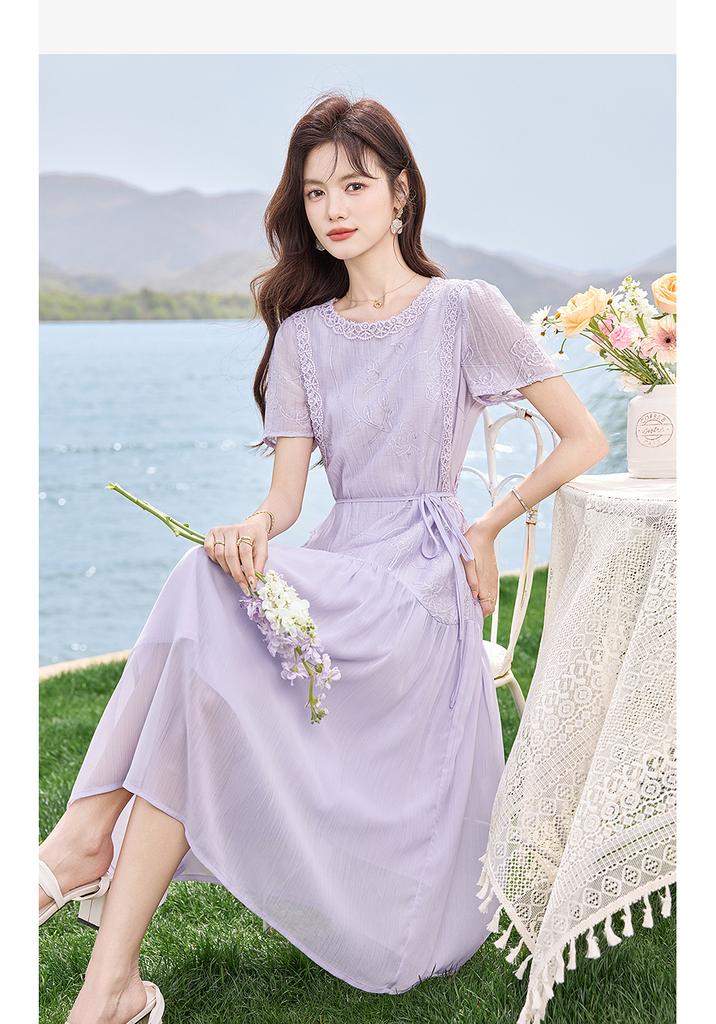 Design Sense Niche Fashion Temperament Slimming Dress for Small Figures