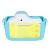 48MP Children Digital Camera 3.0in HD IPS Touch Screen WIFI Video Recording CameraBlue (Elephant Pattern)