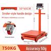 Heavy-Duty Commercial Platform Scale with Wheels (CN Version)