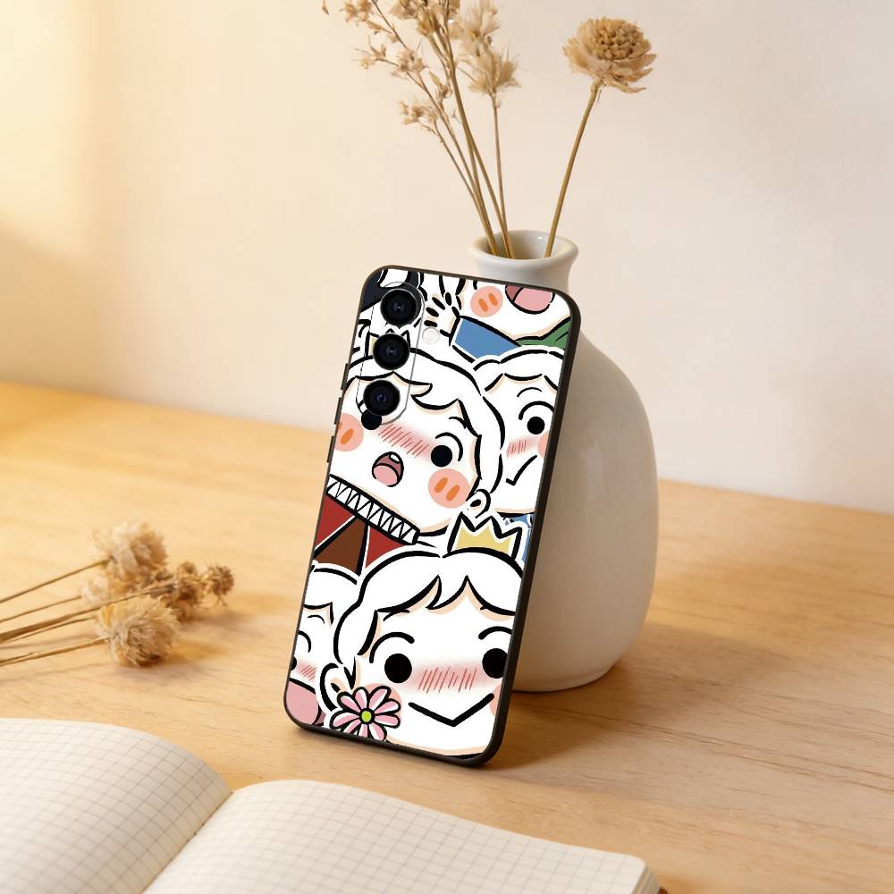 

Ranking of Kings Bojji Phone Case Black Silicone Soft For Samsung Galaxy A73,A72,A71,A70,A53,A52,A51 Samsung a22 5g