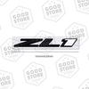 Metall ZL1 Karosserie-Plakette 3D Heck-Buchstaben-Emblem Kofferraum-Aufkleber für Chevrolet Camaro Super Hornet Captiva Malibu Autozubehör