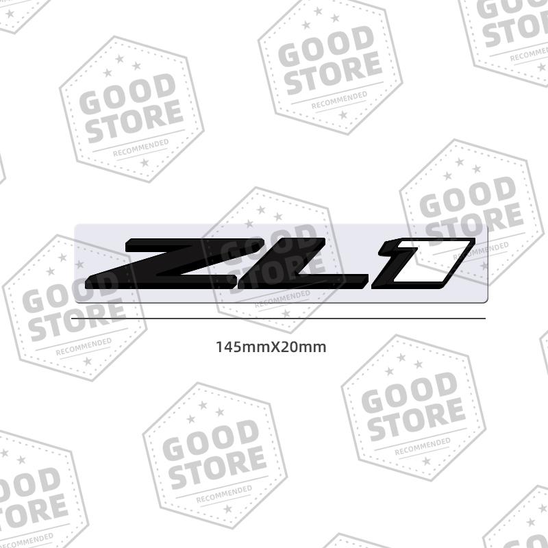 Metall ZL1 Karosserie-Plakette 3D Heck-Buchstaben-Emblem Kofferraum-Aufkleber für Chevrolet Camaro Super Hornet Captiva Malibu Autozubehör