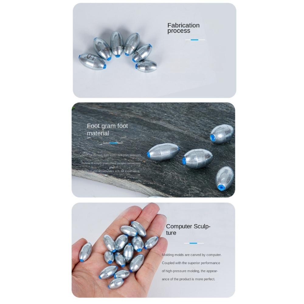 20pcs Carp Fishing Fishing Weight Sinker 3g/4g/5g/6g/7g/8g/9g/10g Fishing Weight  Fishing Tackle