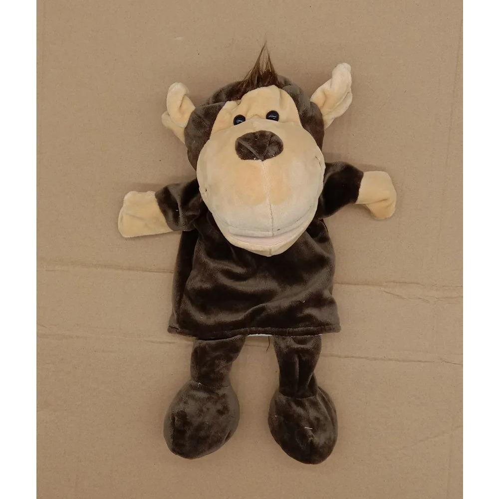 35cm Cartoon Tier Handpuppe Eltern-Kind-Spiel Puppe Löwe Elefant Schwein Beschwichtigen Spielzeug Geburtstagsgeschenke für Kinder