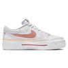 Nike Court Legacy Lift 'White Guava Ice' Women's  Sneakers  FQ8782-100