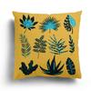 Office Sofa Car Cushion Cover Luxury Home Decoration Pillow Cover Creative Leaves Tropical Plant Pattern