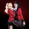 Anime Kakegurui Yomotsuki Runa Cosplay Kostüm Jas JK Schule Uniformen Jas Hoodie Halloween Karneval Kleidung