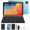 16 Tablet Gemini AI Android 16 Tablet 6000mAh GMS Incell IPS Lightweight and Supports Suitable for Blue Android - SupportP10 10-inch, 48GB+128GB+2TB