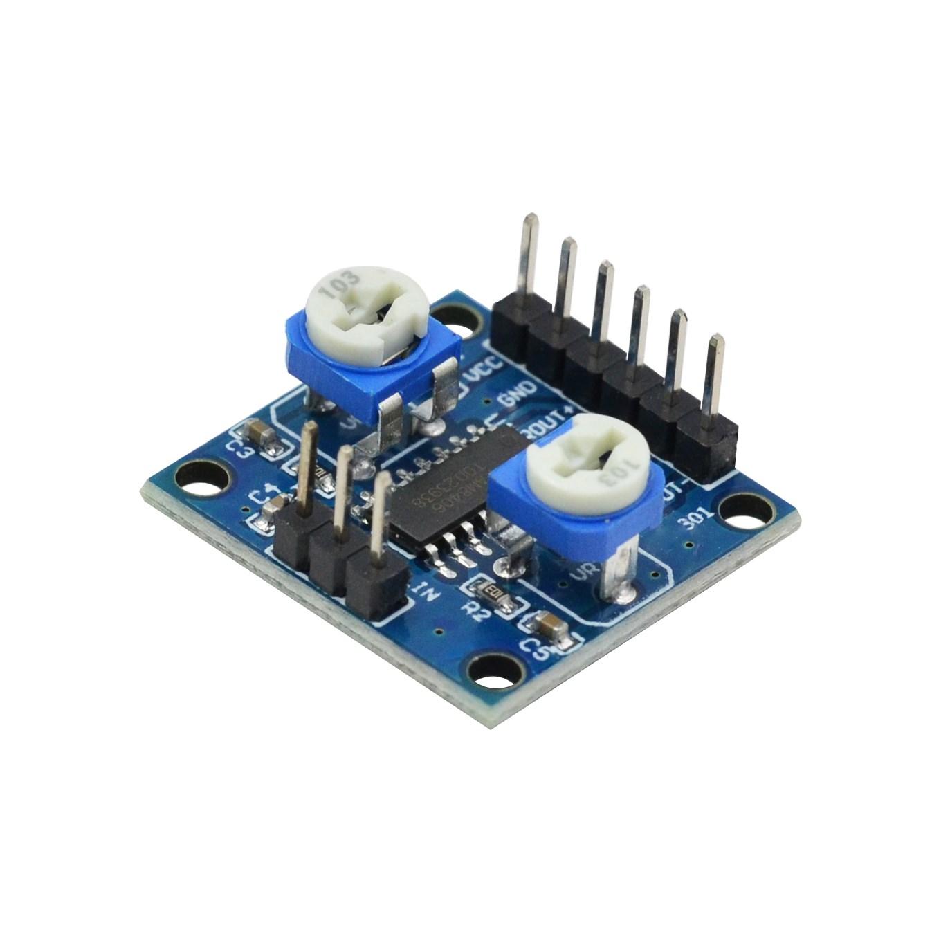 

PAM8406 Digital Amplifier Board With Volume Potentiometer 5Wx2 Stereo
