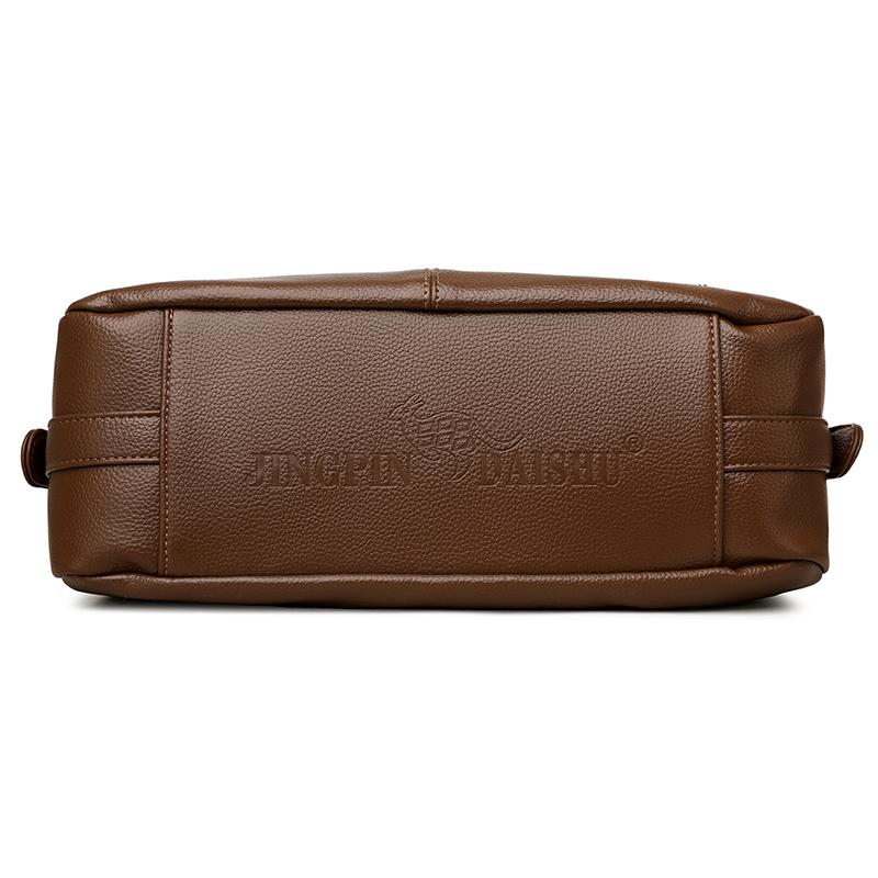 Women's Tote Bag Solid Color Shoulder Bag Large Capacity Middle-Aged Mother Bag