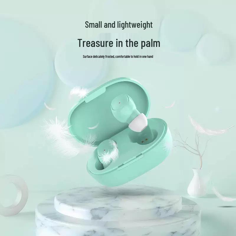 A6S Bluetooth-Ohrhörer: Mini, Tragbar, Macaron-Farben, In-Ear-Design, Lange Akkulaufzeit.